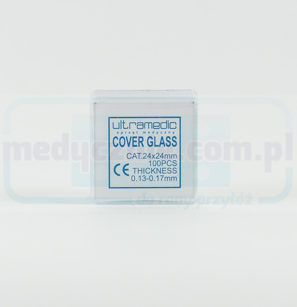 Lame de microscop 24 x 24mm 100pcs